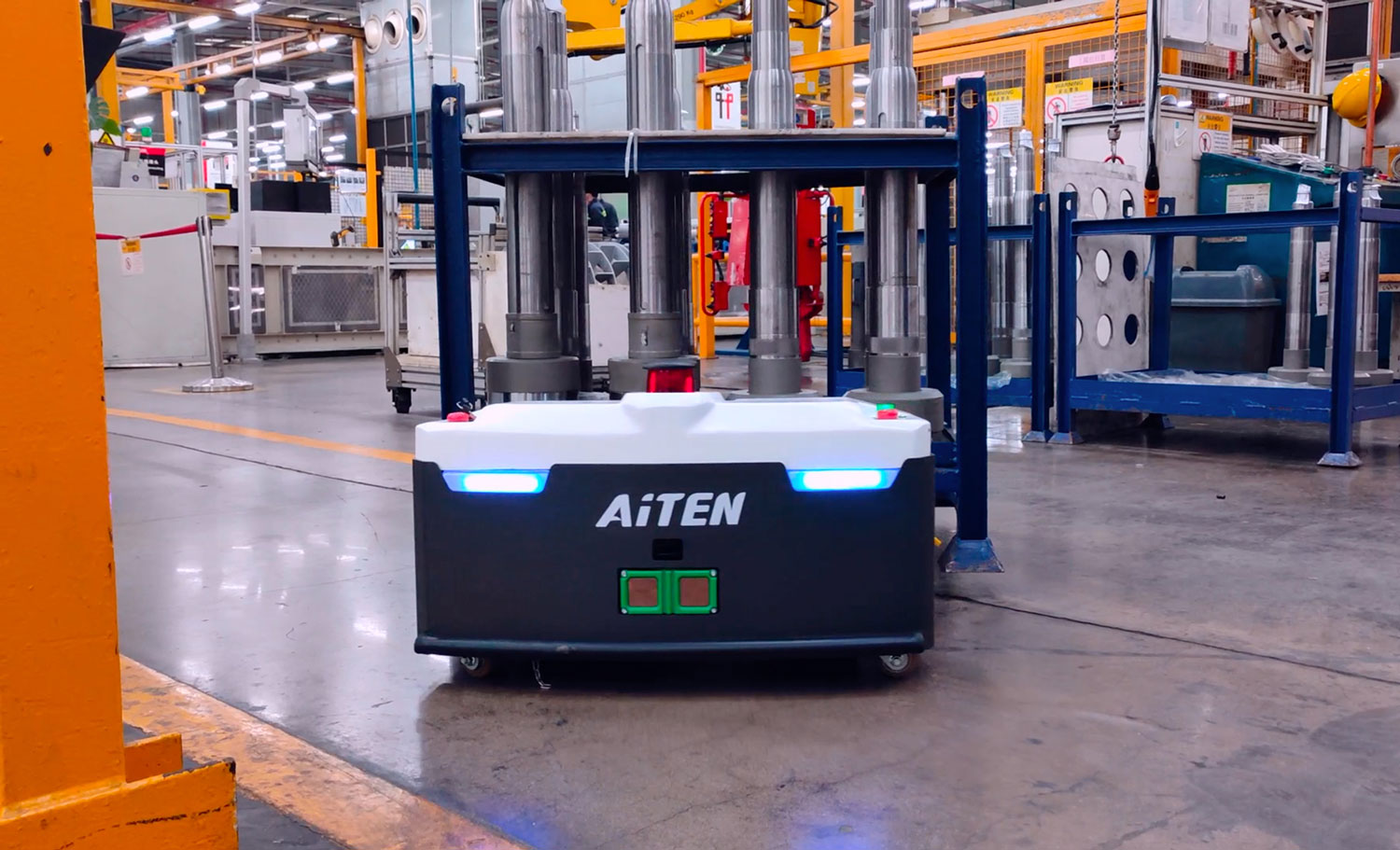 lewin乐玩AGV机器人助企业复工